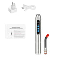 Vilnason Red Light Therapy Wand 660nm 850nm – Face & Body Light Therapy Wand Qst EU Plug No Box