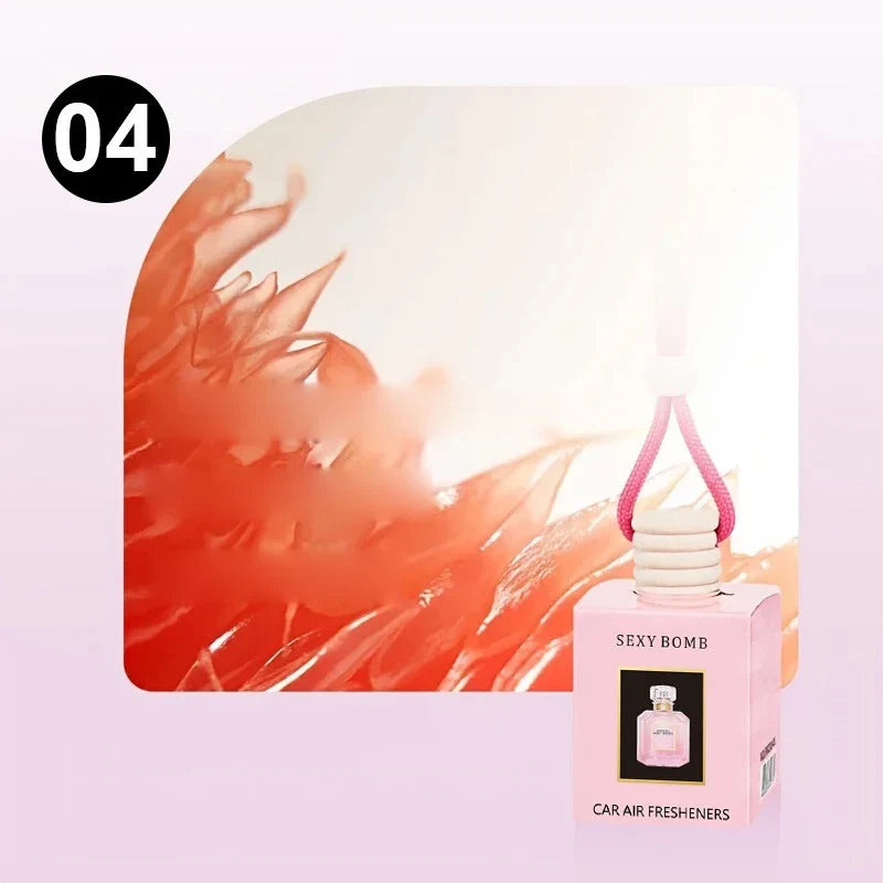 HEYXI Car Hanging Air Freshener – Long-Lasting Fragrance Car Air Freshener Qme 04