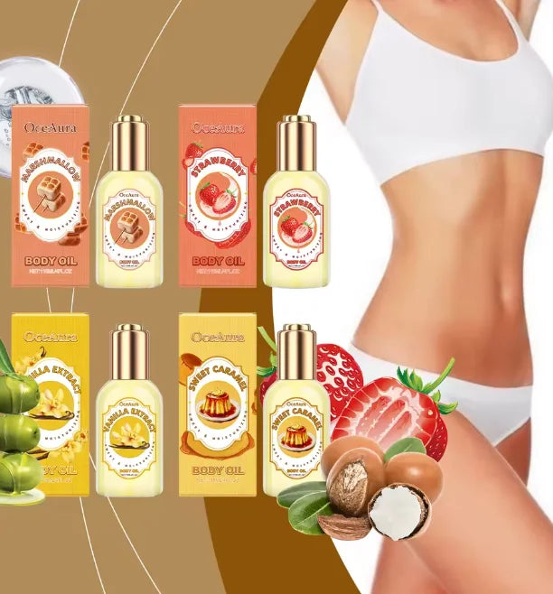 Qme Body Massage Oil – Moisturizing, Relaxing Scented Oil Body Massage Oil Qme