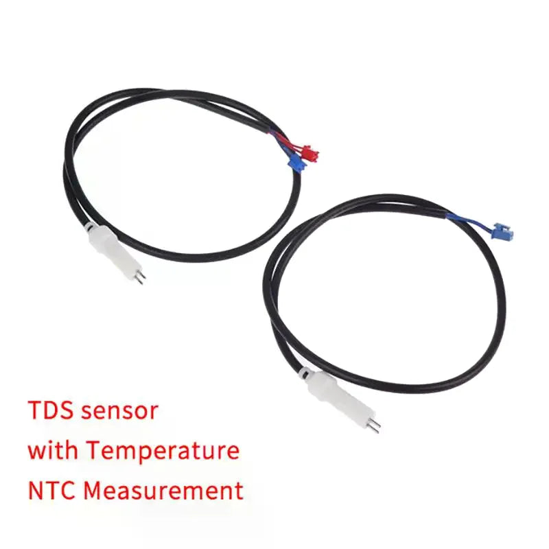 TDS Conductivity & NTC Temperature Water Sensor Probe Water Quality Sensor Qme