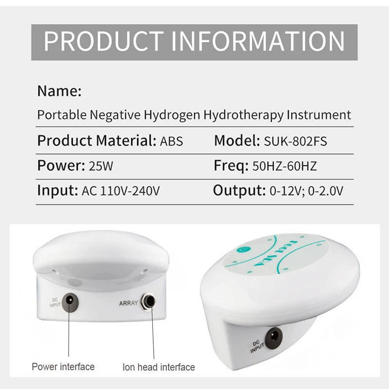 Ionic Foot Bath Spa Machine – Electric Footbath Array Kit Ionic Foot Spa Qst