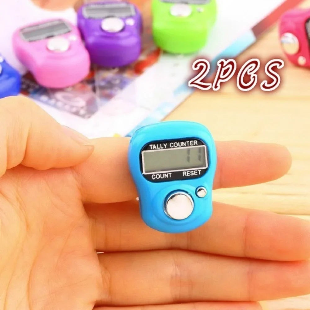 Digital Finger Tally Counter LCD Row & Point Marker Digital Tally Counter Qme