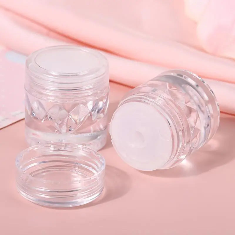 2-Pack Empty Sifter Jars with Mesh | Loose Powder Containers Powder Sifter Jar Qme