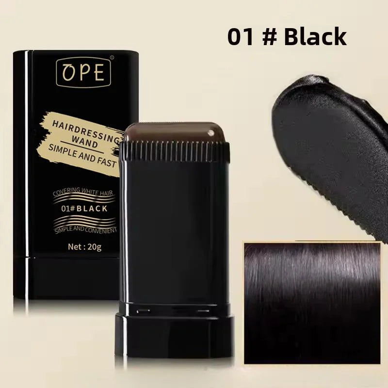 3-Color Hair Dye Stick – Instant Gray Root Coverage | Qme Hair Dye Stick Qme 01 Black