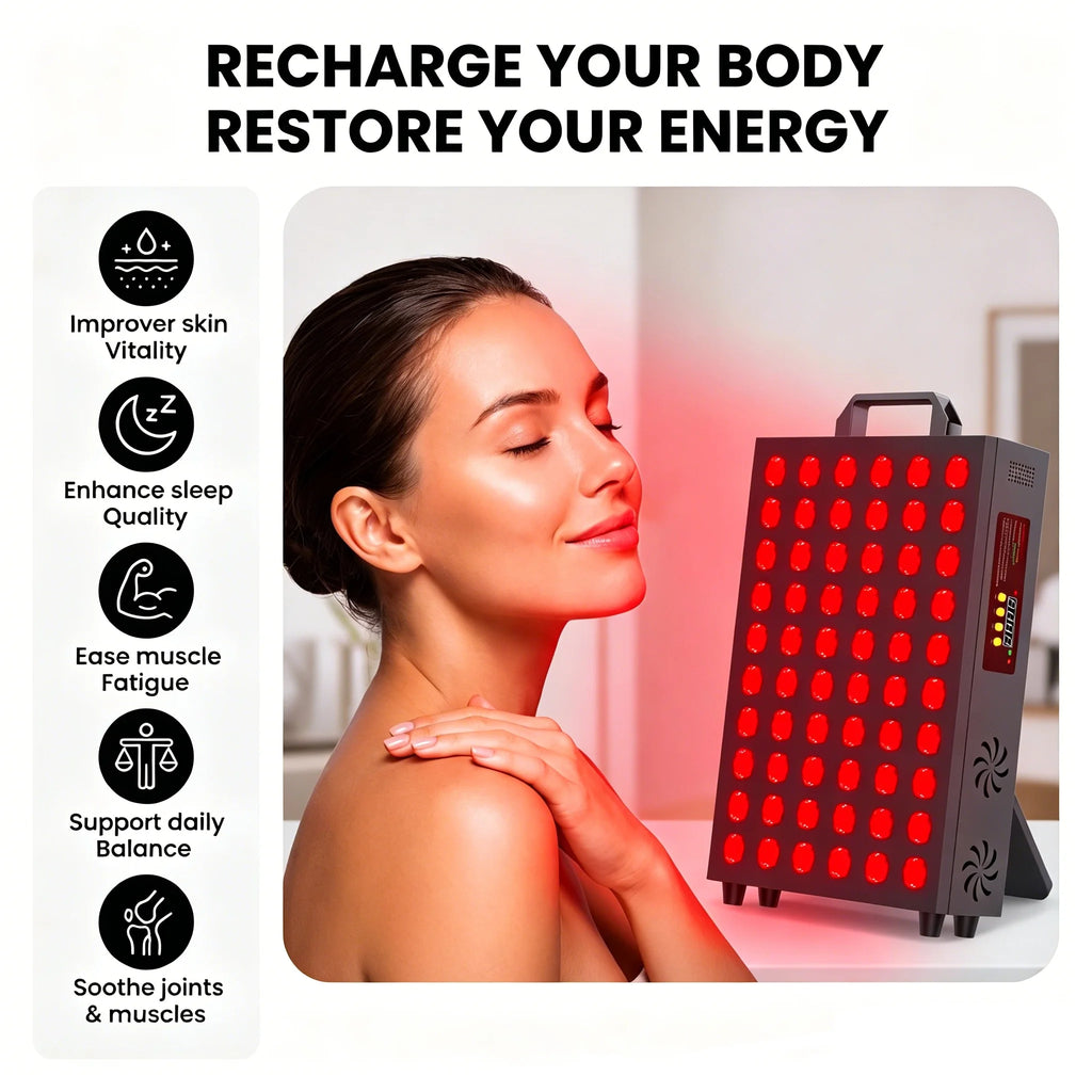 MasterGrow S300SE Red Light Therapy Panel 660nm 850nm 300W Red Light Therapy Panel Qst