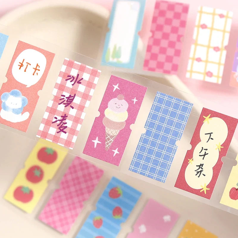 Die-Cut Decorative Masking Tape | Journaling & Scrapbooking Decorative Craft Tape Qme