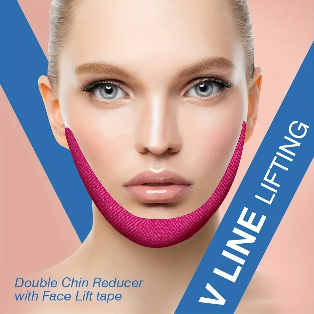 Firming Lifting Facial Patch – Breathable Cotton Skin Tape Facial Lifting Patch Qme