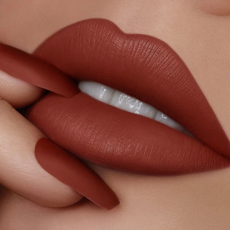 Waterproof Matte Lip Liner Pen – Nude, Brown & Red | Qme Lip Liner Pen Qme