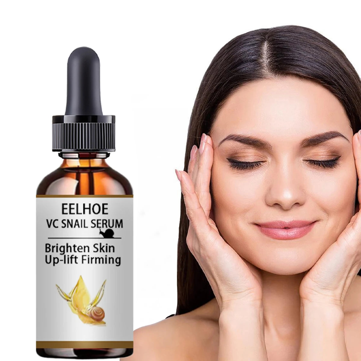 YRFKT Snail Essence Serum – Brighten, Tighten & Hydrate Skin Face Serum Qst 5ml
