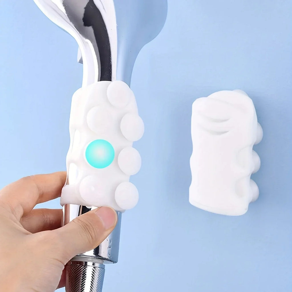 Suction Cup Shower Head Holder Stand – Removable, 3 Colors Shower Head Holder Qme