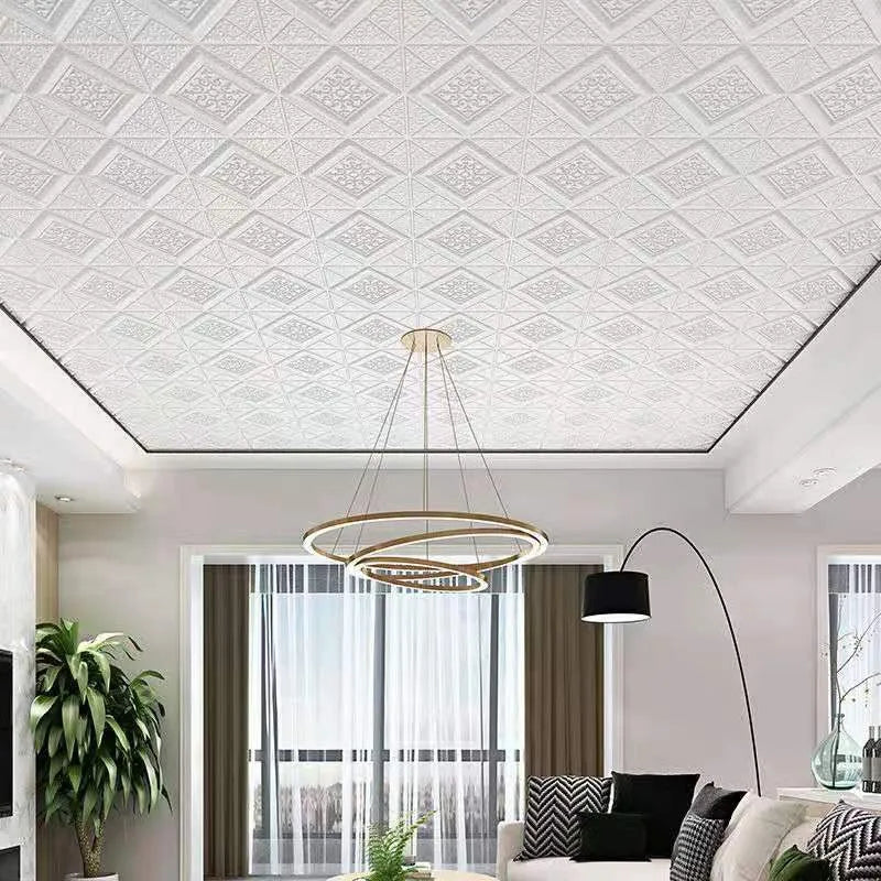 3D Foam Self-Adhesive Wall Sticker Wallpaper 70x70cm Foam Wall Sticker Qme