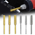 6-Piece Chainsaw Sharpening Stone File Set – 4.0/4.8/5.5mm Chainsaw Sharpening File Qme Default Title