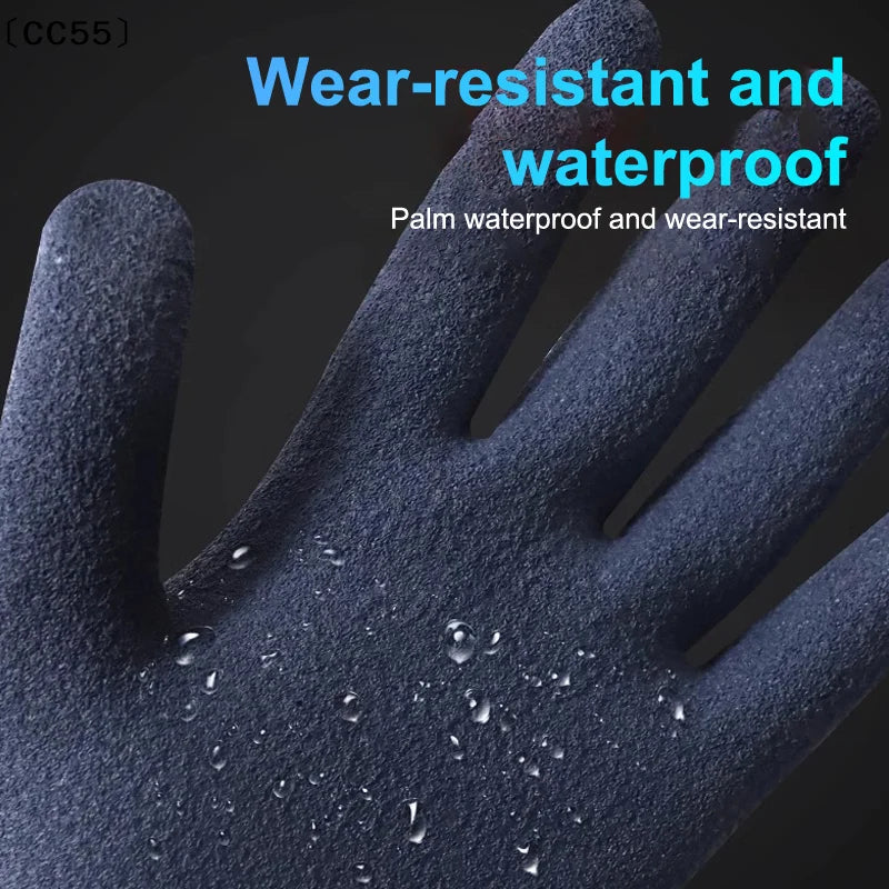 1000V Insulated Rubber Electrician Gloves – Non-Slip Safety Insulated Safety Gloves Qst
