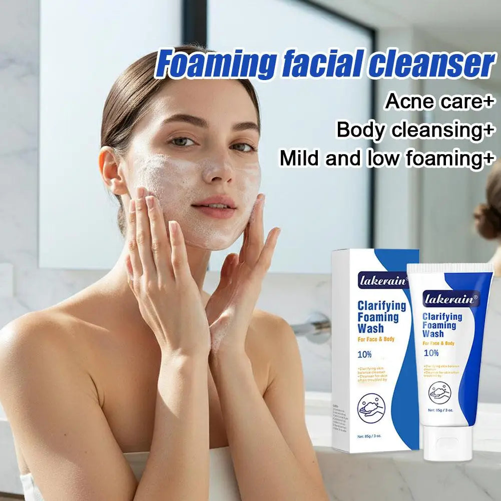 Foaming Facial Cleanser – Deep Cleaning, Oil Control & Moisture Foaming Facial Cleanser Qme