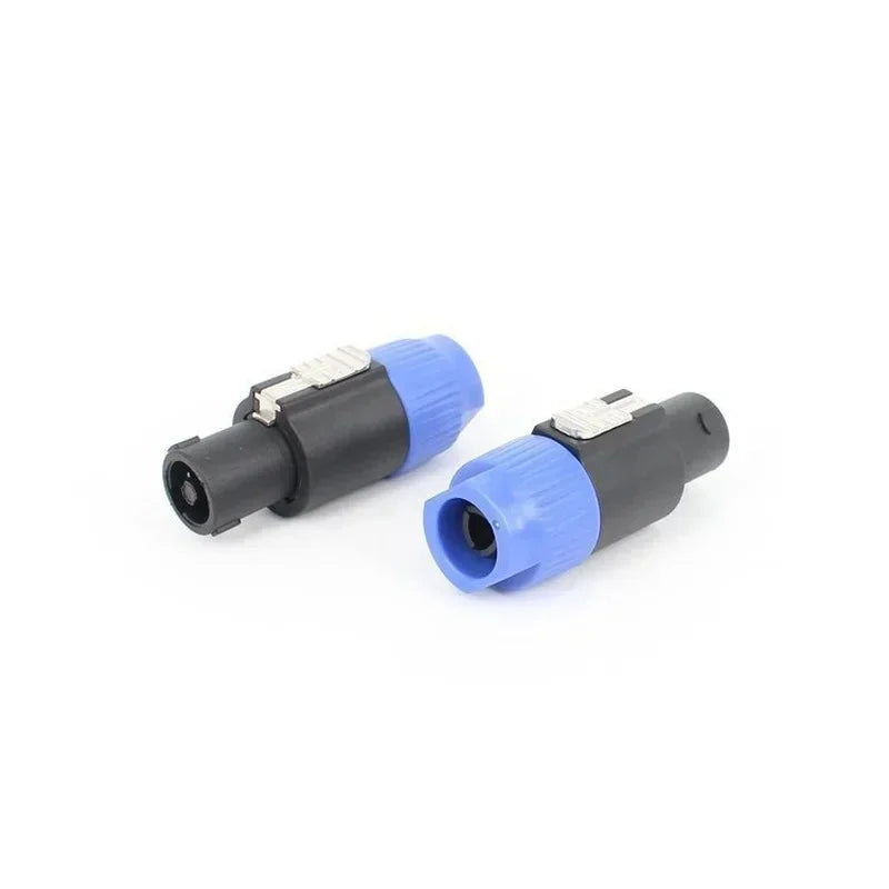 SpeakON 8-Pin 4-Pole Male Speaker Cable Connector Plug Audio Cable Connector Qme