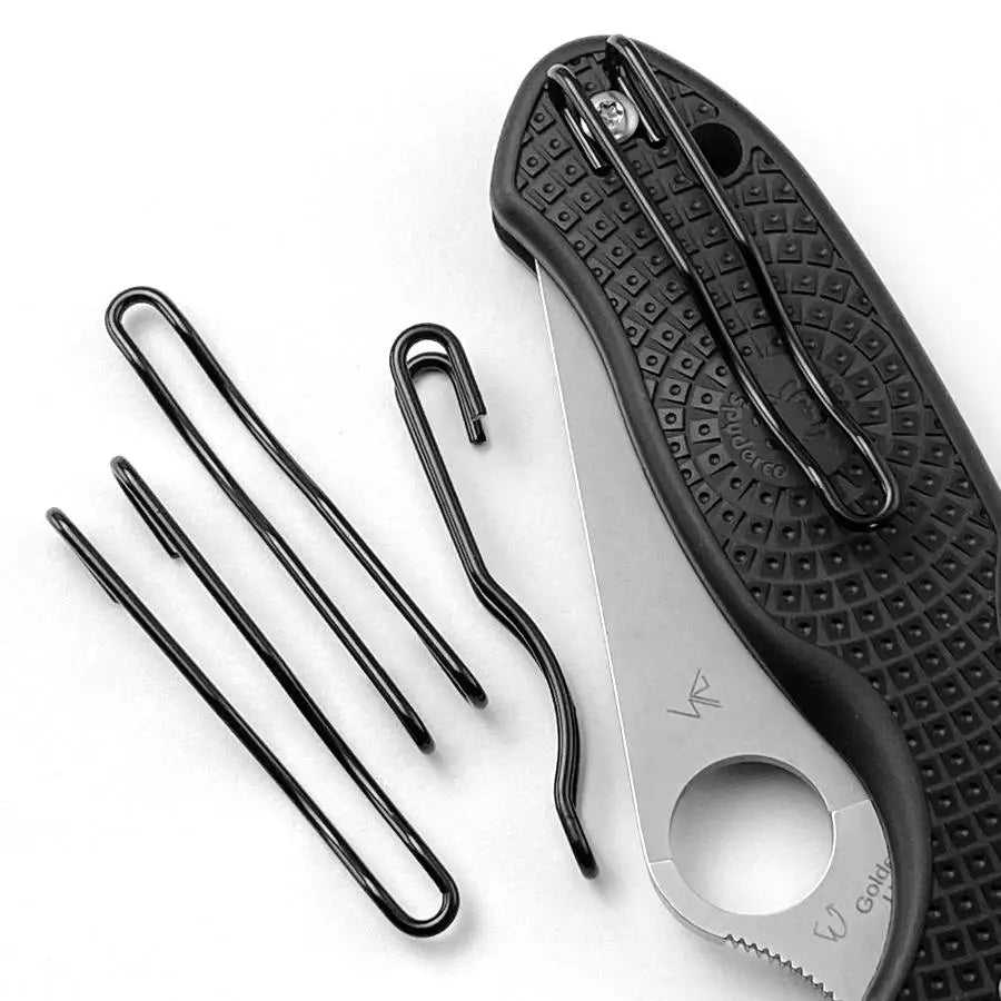 Swayboo 416 Steel Wire Back Clip – Folding Knife DIY Upgrade Knife Clip Accessory Qst