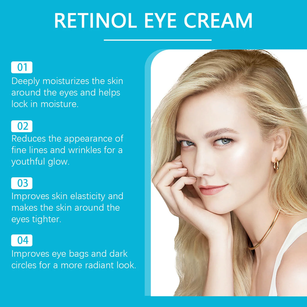 Hoygi 50ml Retinol Eye Cream – Firm, Brighten & Hydrate Retinol Eye Cream Qst