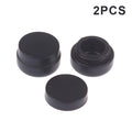 Nail Gel Jars UV Light-Blocking Storage Organizer – 2pk Nail Gel Storage Jar Qst 2Pcs Black