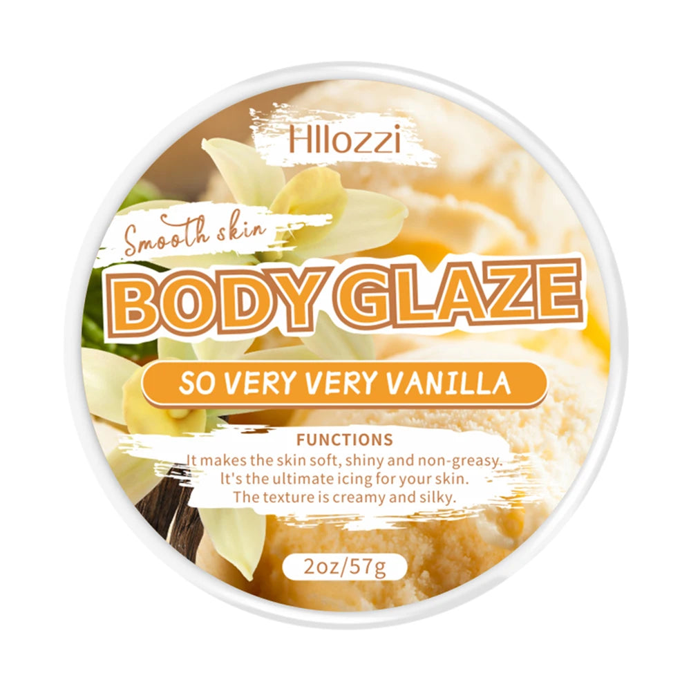 Vanilla Body Glaze Cream – Moisturize, Brighten & Protect Skin Body Glaze Cream Qst 2oz Body Glaze