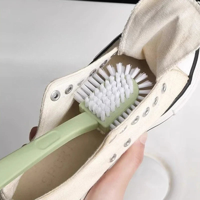 5-Sided Shoe Brush – Soft & Firm Multi-Purpose Cleaning Tool Shoe Cleaning Brush Qme