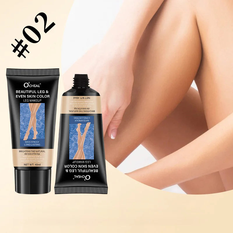 Waterproof Leg Concealer Cream – Sweat-Resistant & Long-Lasting Leg Concealer Cream Qme 02