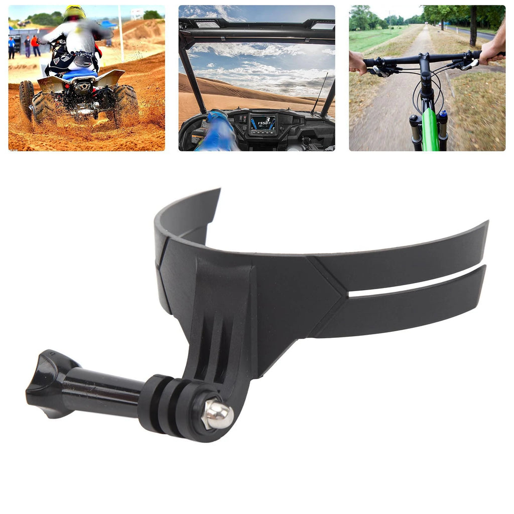 Motorcycle Helmet Chin Mount for Action Camera – Anti-Slip Helmet Camera Mount Qst