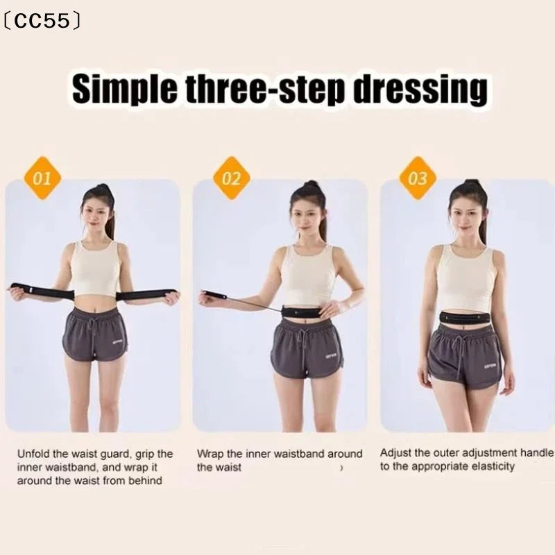 Adjustable Lace-Up Lumbar Support Belt – Breathable Mesh Brace Lumbar Support Belt Qst