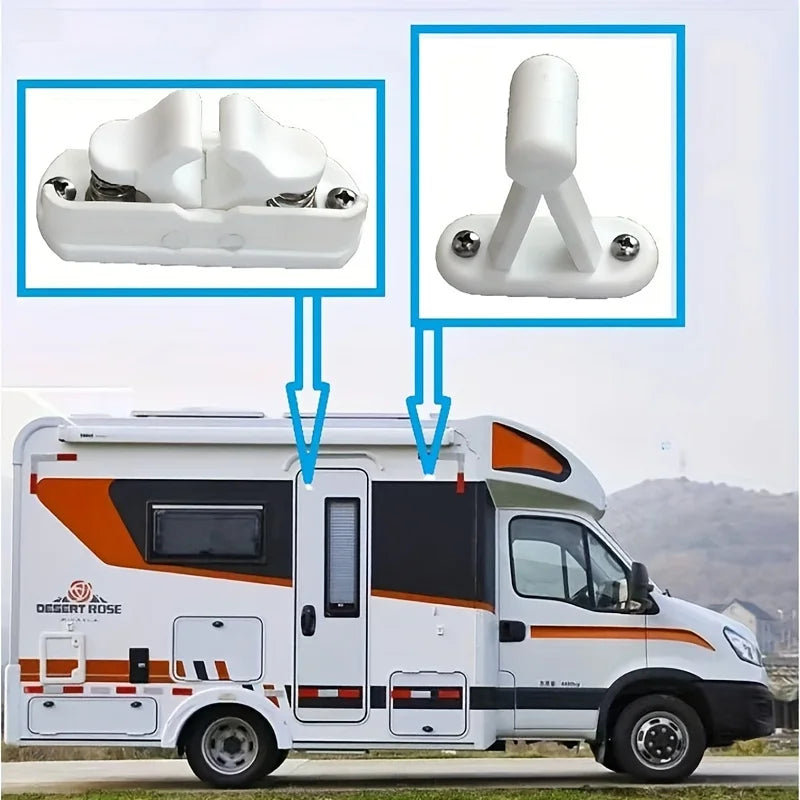 T-Shape Suction Lock Bracket – Camper Van Rear Door Handle Van Door Bracket Qme