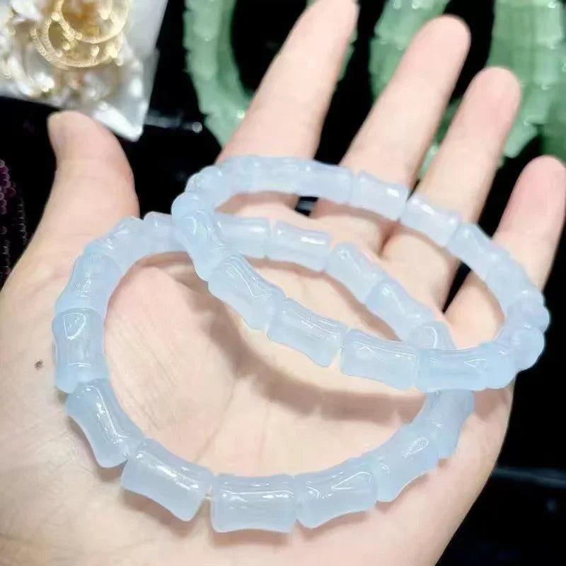 Imitation Bodhi Gradient Glass Bead Bracelet – 14 Colors Glass Bead Bracelet Qme