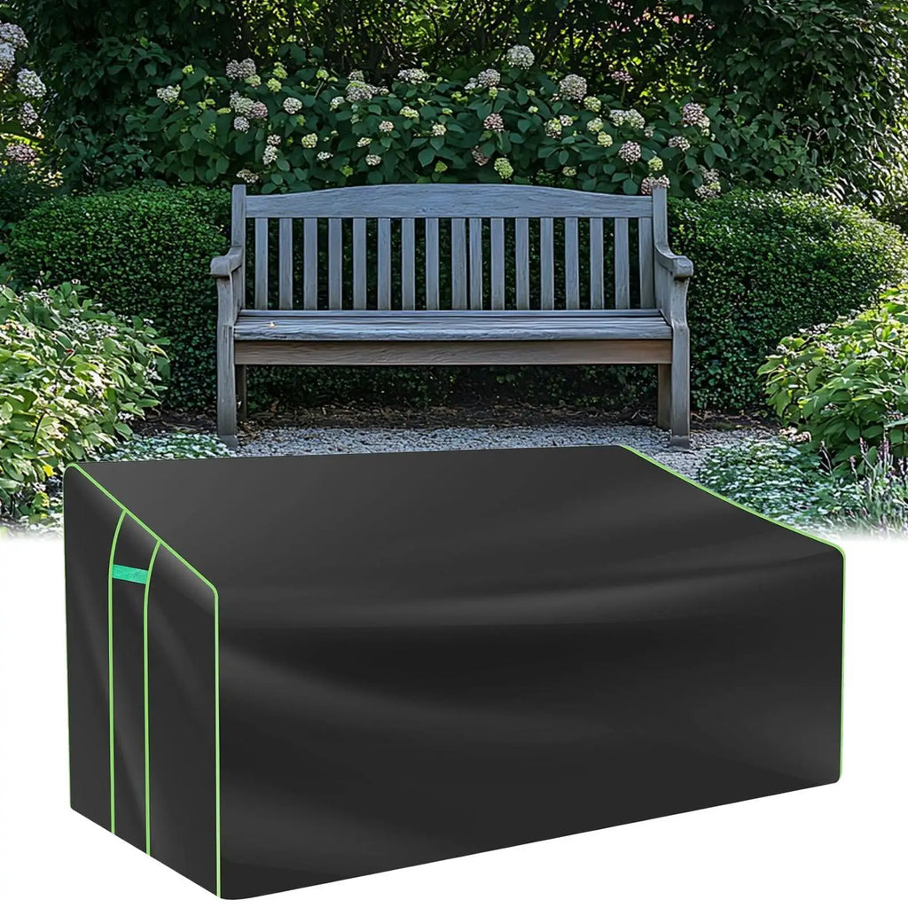Outdoor Loveseat Cover – Weather-Resistant 2-Seater Protector Patio Furniture Cover Qme