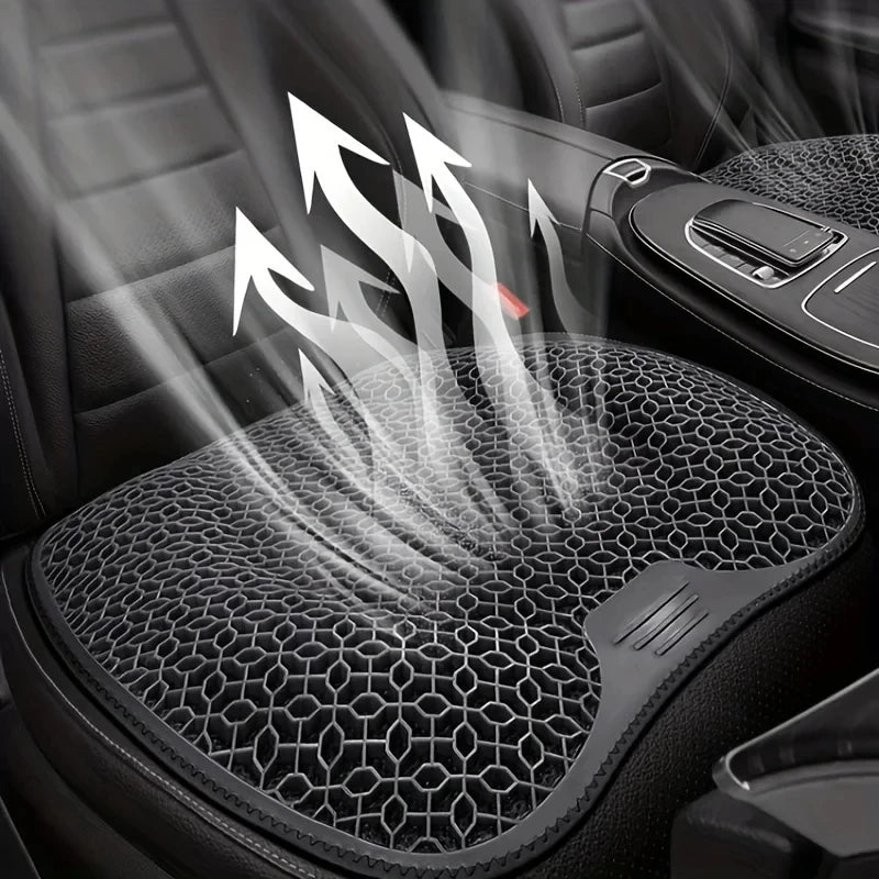 Honeycomb Gel Seat Cushion – Breathable Ergonomic Chair Pad Gel Seat Cushion Qst