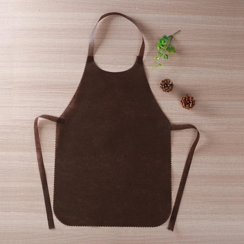 Disposable Non-Woven Aprons – Cooking, BBQ & Hairdressing Disposable Aprons Qme