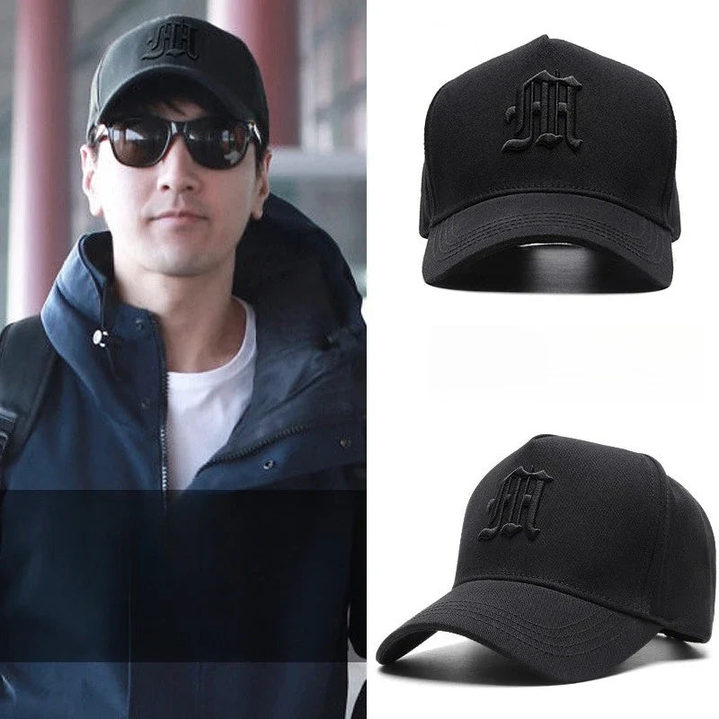 Korean Baseball Cap for Large Head Circumference – Adjustable Fit Baseball Cap Qme