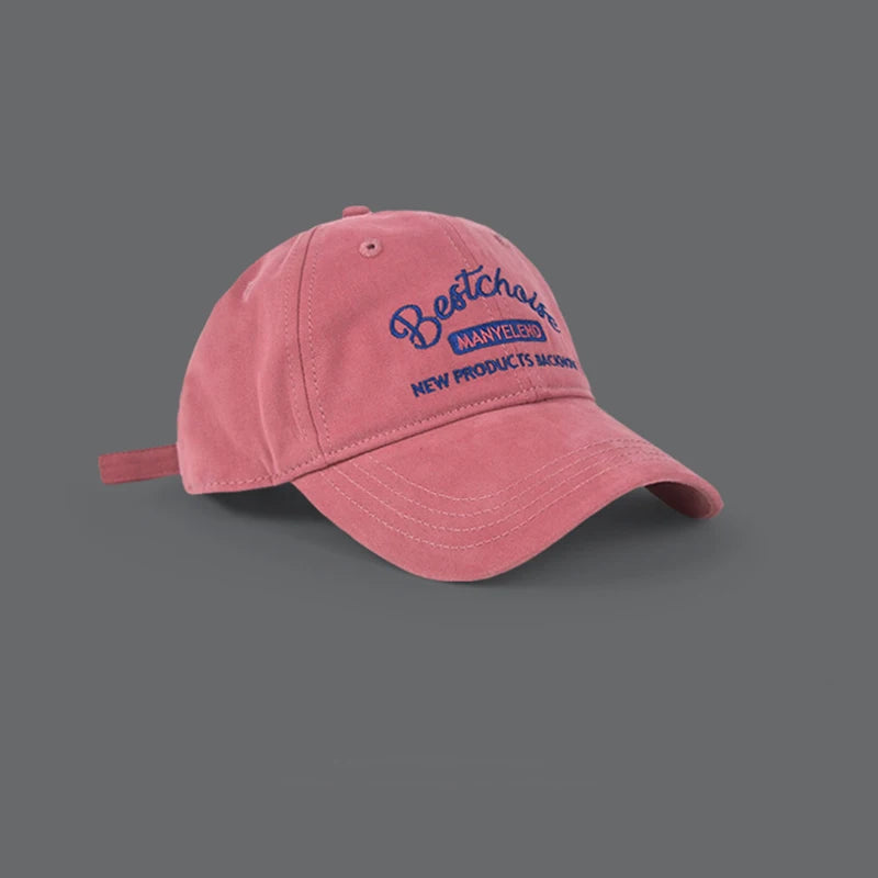 Women's Embroidery Baseball Cap – Cotton Sun Visor Hat Baseball Cap Qst pink