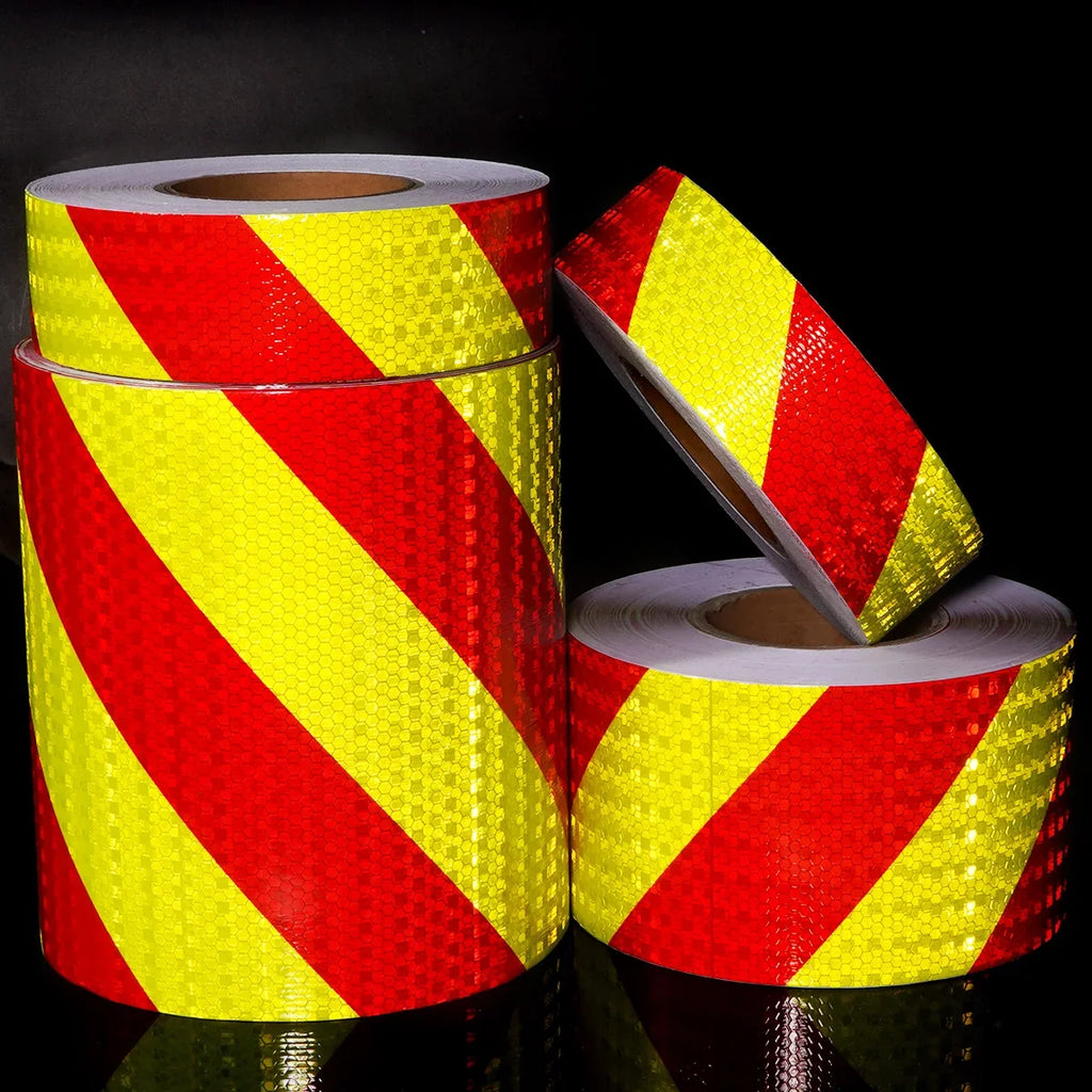 Reflective Adhesive Safety Tape – Waterproof PVC Twill Strips Reflective Safety Tape Qme