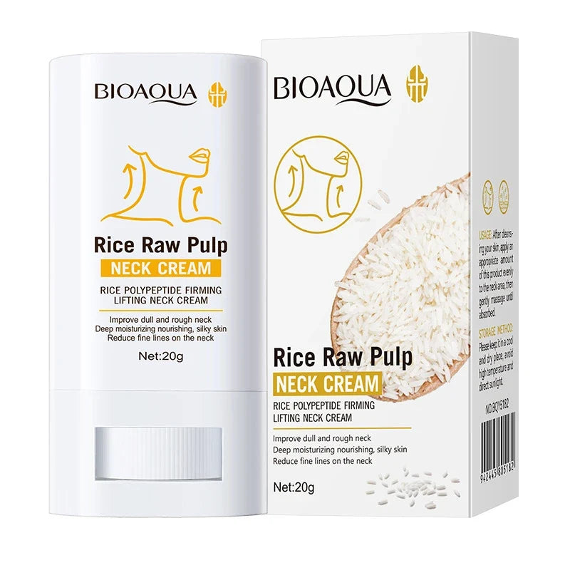 Collagen Neck Massage Cream with Rice Extract | Deep Moisture Neck Massage Cream Qme C-Rice 20g
