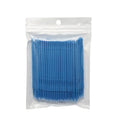 Disposable Microbrush Applicators for Eyelash Extensions 100pcs Lash Applicator Brush Qme Blue CN