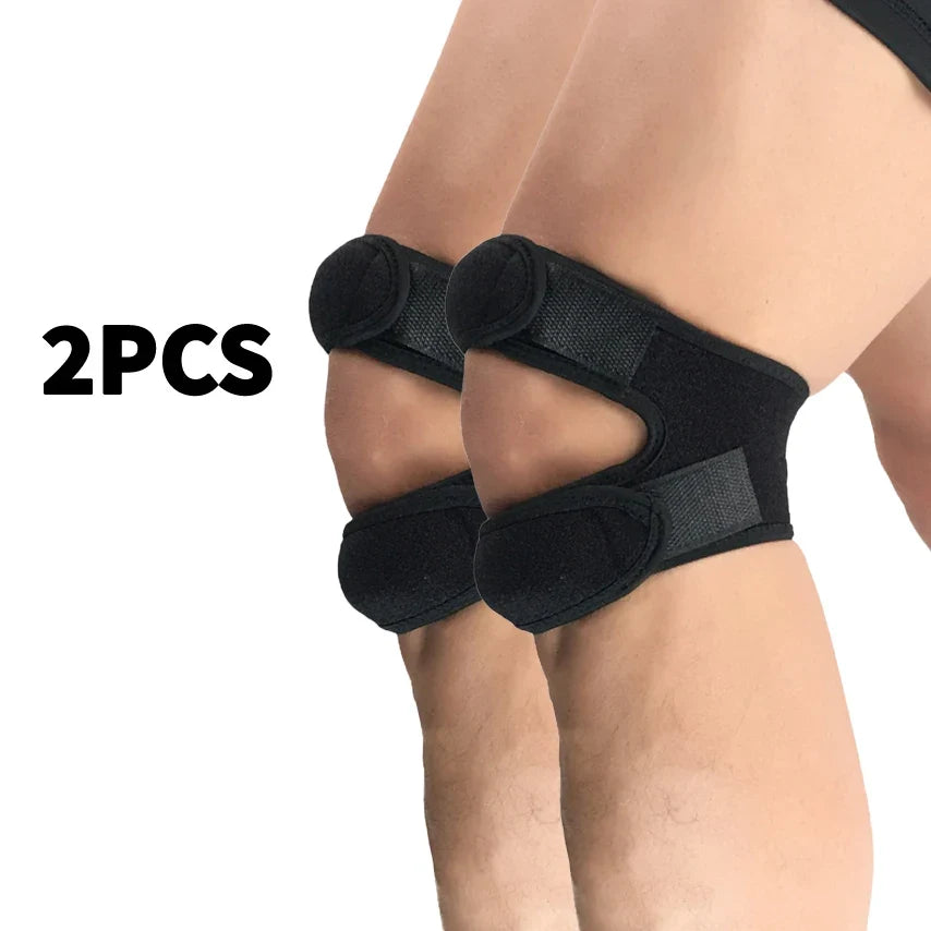 Sports Patellar Knee Band – Running & Hiking Compression Support Patellar Knee Band Qme 2pcs