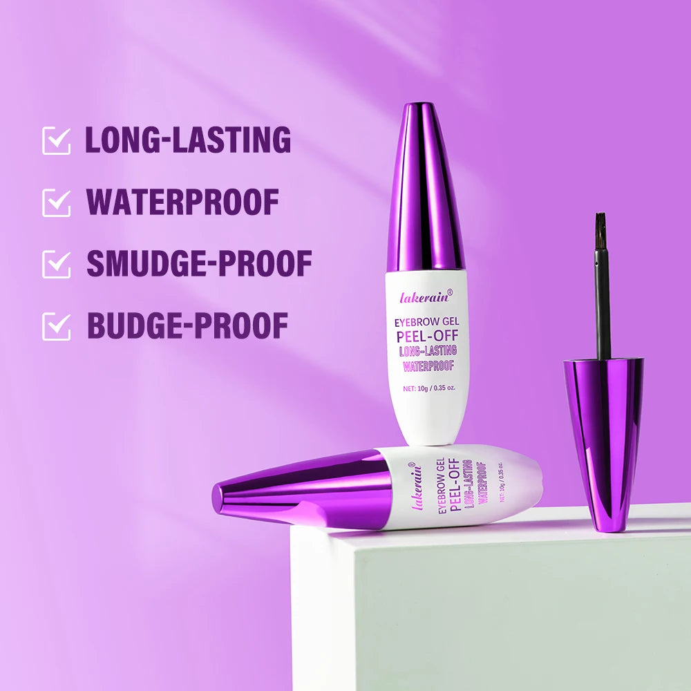 Waterproof Tear-Off Eyebrow Dye Glue – 4 Colors, Long-Lasting Eyebrow Dye Glue Qst