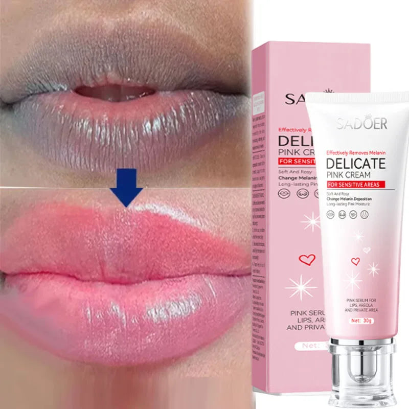Brightening Lip Mask Balm Serum – Exfoliating Lip Care | Qme Lip Mask Serum Qme