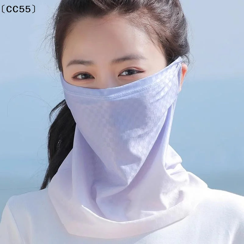 UV Cycling Face Mask – Breathable Neck & Eye Cover Sun Protection Mask Qst