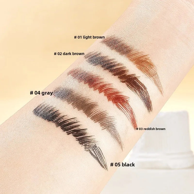 4-Pronged Eyebrow Pencil | Long-Lasting Oblique Tip | Qme Eyebrow Pencil Qme