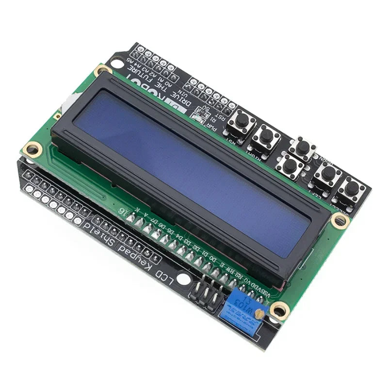 LCD Keypad Shield LCD1602 Blue Screen Module for Arduino LCD Display Module Qme