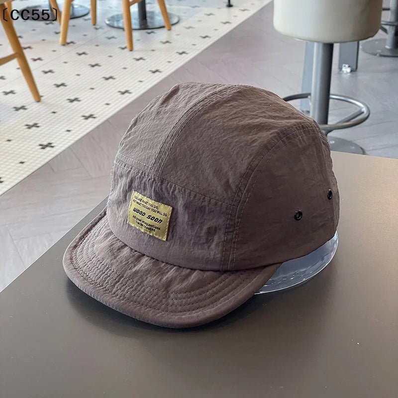 Short Brim Duckbill Cap – Retro Unisex Summer Baseball Hat Baseball Cap Qst