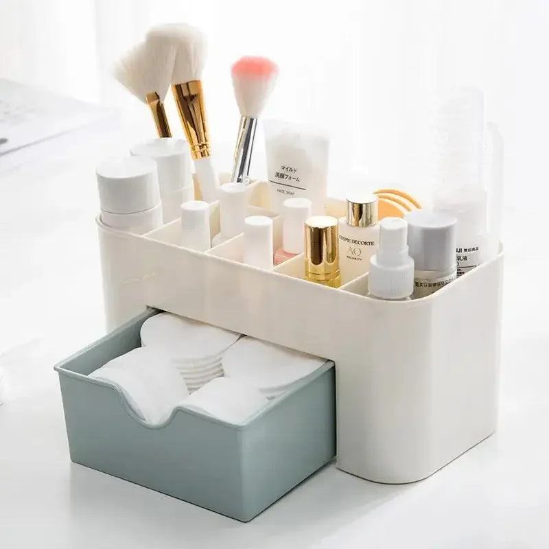 Nordic Multi-Layer Makeup & Jewelry Drawer Storage Box Cosmetic Storage Box Qme