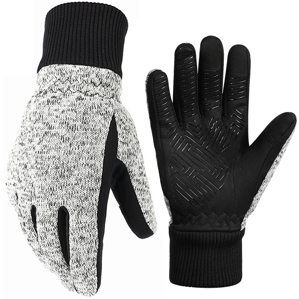 Thinsulate Thermal Winter Gloves for Running & Biking | S–XL Thermal Winter Gloves Qme