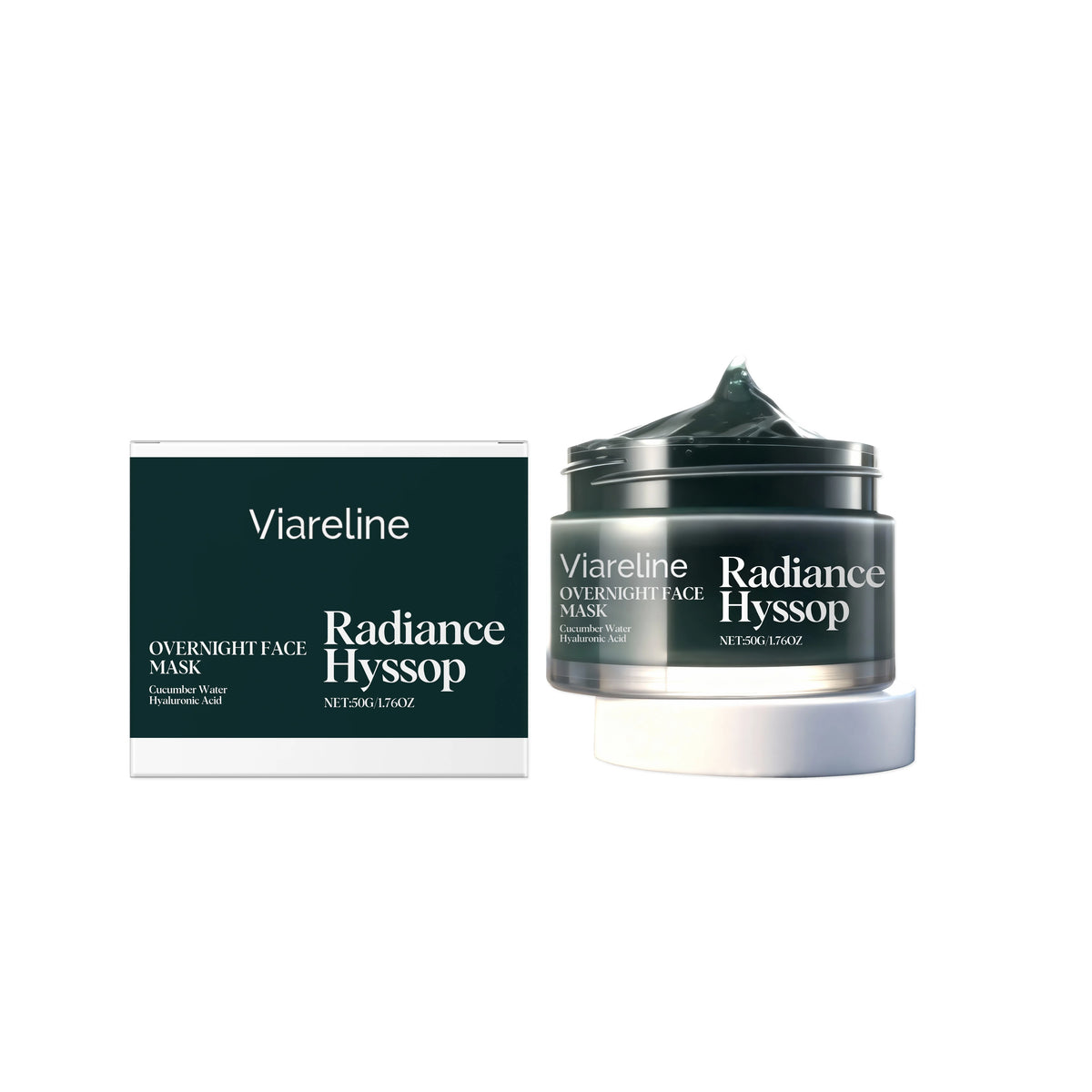 Viareline Overnight Face Mask – Hydrating, Firming & Brightening Overnight Sleeping Mask Qst