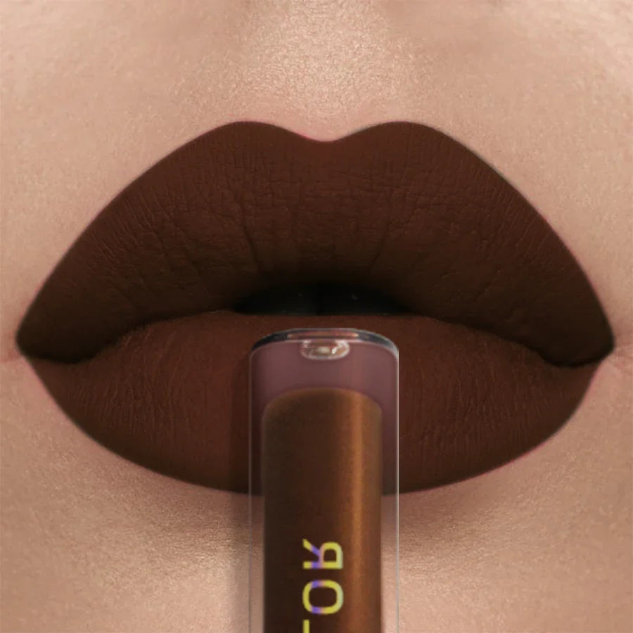 Matte Waterproof Liquid Lipstick – Velvet Long-Lasting Lip Gloss Liquid Lipstick Qme