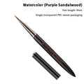Wood Handle Triangular Nail Art Brush – Acrylic Liner & Petal Nail Art Brush Qme A4