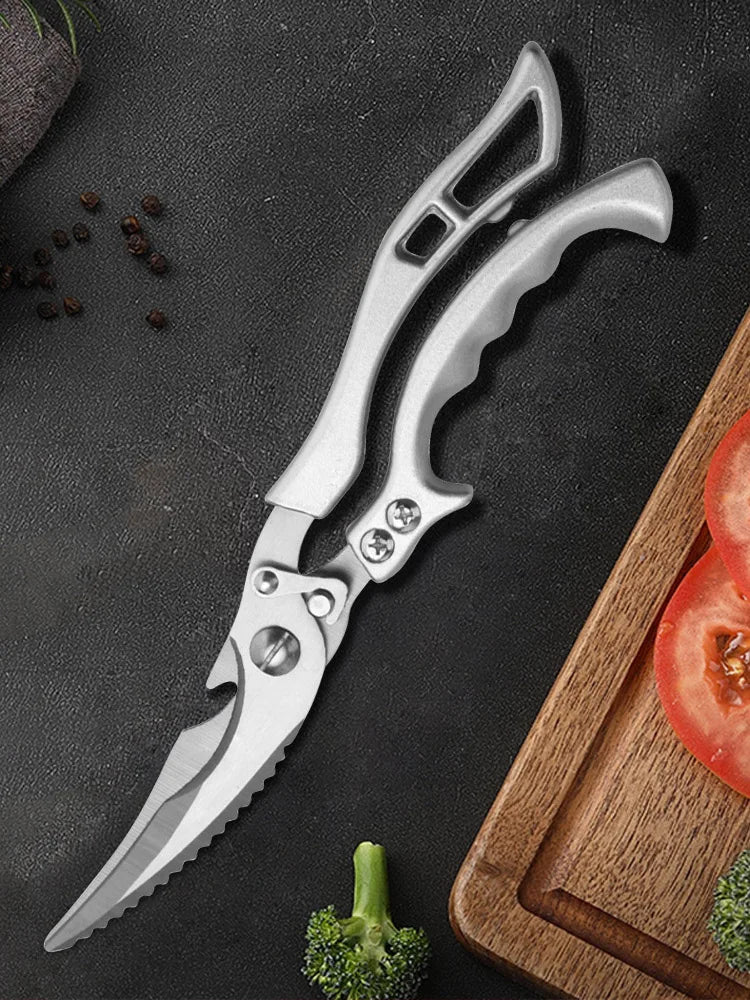 Heavy Duty Kitchen Shears – Ultra-Sharp Stainless Steel Poultry Scissors Kitchen Shears Qst Kitchen Scissor L